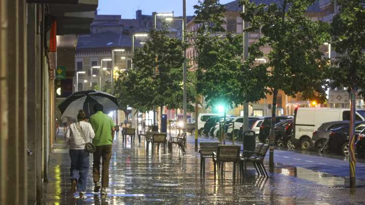 Alerta amarilla este lunes en el Pirineo de huesca por lluvias intensas y tormentas