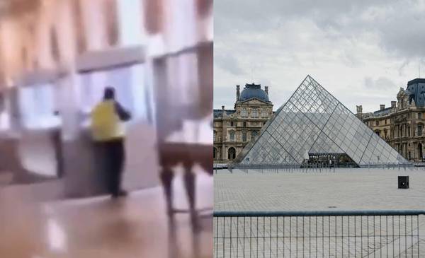 VIDEO. Robo al Louvre: la filmación clave de uno de los ladrones y los detalles de la investigación