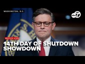House Speaker Johnson to address nation ahead of Senate's 8th vote to reopen government