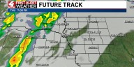 More warming for Thursday with another slight chance of showers