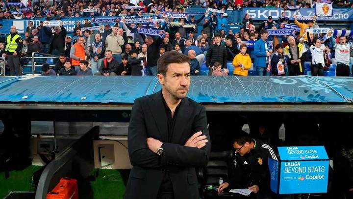 Dos partidos de sanción para el entrenador del Real Zaragoza