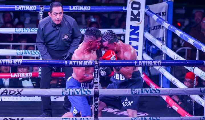 ¡Todo un éxito! Las peleas preliminares de la velada IMSS calientan el evento estelar de Barby Juárez