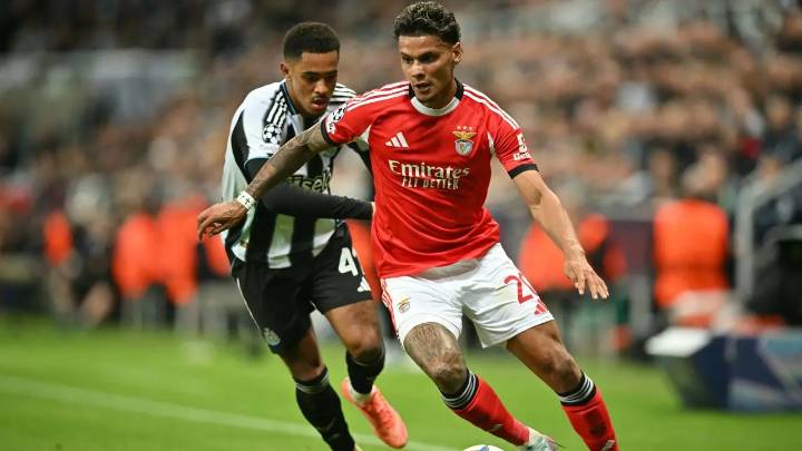 "Decadencia del Benfica; Richard Ríos, el peor valorado"; caída en Champions pasa factura