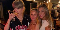 Taylor Swift Pairs Engagement Ring With Chiefs Minidress at Lions Game