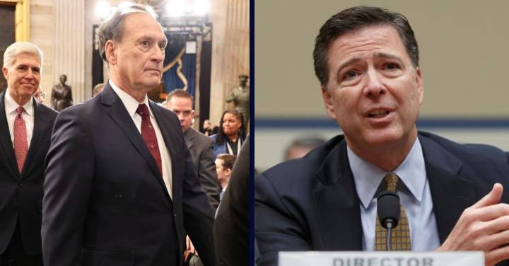 Comey hopes Alito's 'persuasive' thoughts from 1986 can bring swift end from his prosecution