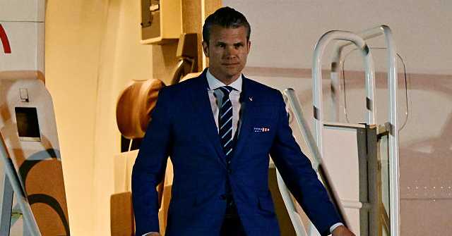 Pete Hegseth's Plane Makes Unscheduled Landing in United Kingdom Due to Windshield 'Crack'