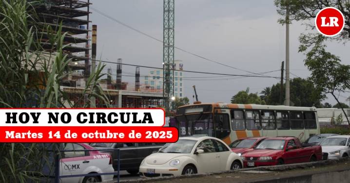 Hoy No Circula martes 14 de octubre de 2025: qué autos y placas descansan en CDMX y Edomex