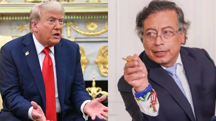 Las diferencias entre Trump y Petro se agudizan: el mandatario americano llamó al colombiano “Líder tonto, tipo malo, un matón”