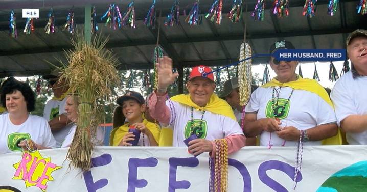 Crowley woman reconnects with late husband through Rice Festival footage