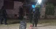 Robó, se escondió en un patio y fue detenido