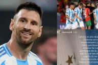 El hermoso mensaje de Messi para los pibes del Sub 20 tras perder la final del Mundial
