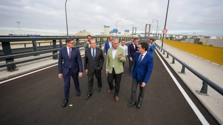 El nuevo acceso norte a Palmas Altas desde la avenida de Las Razas abrirá la próxima semana