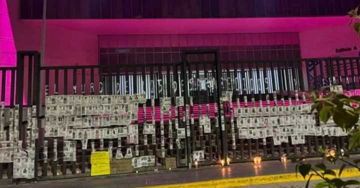 A 22 días de plantón acusan madres buscadoras hostigamiento y agresiones