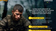 En video | Gobierno lanza campaña legislativa y publicitaria contra el negocio de los mercenarios