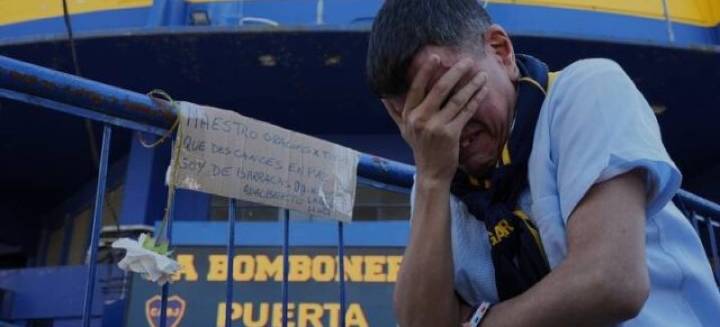 EL VELATORIO DE MIGUEL ÁNGEL RUSSO EN LA BOMBONERA. EL ÚLTIMO ADIOS AL DT DE BOCA