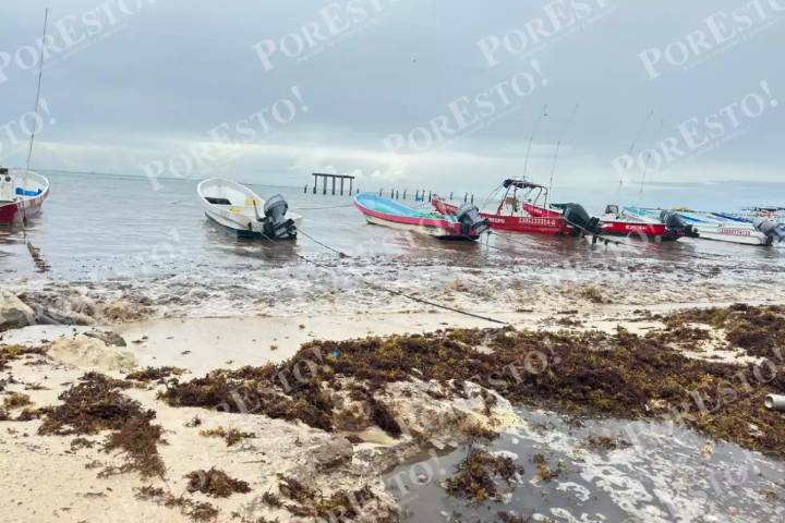 Cierran puerto a la navegación menor en Playa del Carmen
