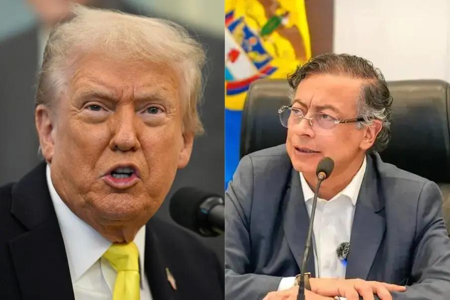 Trump acusa a Petro de narcotraficante y suspende ayuda a Colombia