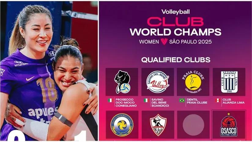 ¡Alianza Lima rumbo a Brasil! Se confirmó la sede del Mundial de Clubes de Vóley Femenino 2025