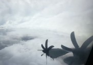Video: así es el ojo del devastador huracán Melissa que avanza con furia inédita