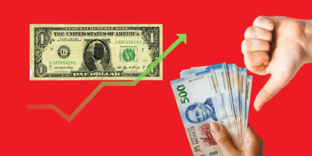 El peso mexicano retrocede frente al dólar esta mañana; te contamos por qué