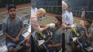 Video: Passenger’s jaw dislocates; railway doc saves him