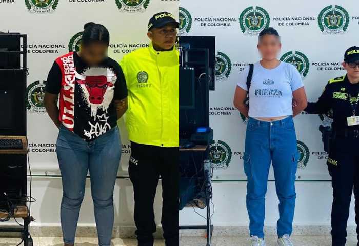Dos mujeres capturadas por actividad ilegal de rentas