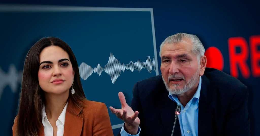 “El audio de la soberbia”: Adán Augusto y Andrea Chávez contra Sheinbauim