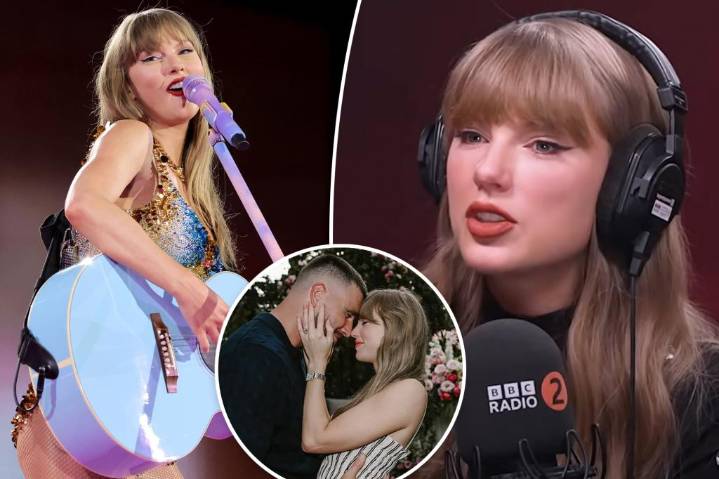 Taylor Swift denies she will quit music after marrying Travis Kelce
