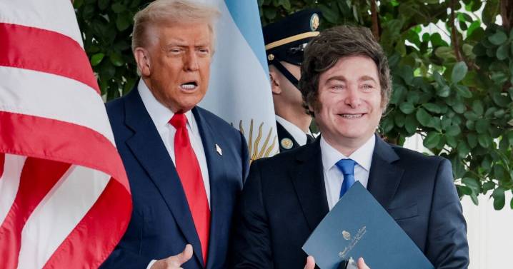Trump se reúne con Milei en la Casa Blanca; condiciona apoyo económico a Argentina