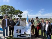 Emotivo homenaje en Punta Mogotes: se inauguró la plaza “44 Héroes del ARA San Juan”