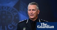 Victoria’s top cop apologises after taking police helicopter across Bass Strait to Tasmania