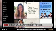 The Edge: People pay woman up to $30K to name their baby