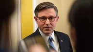 House Speaker Mike Johnson confronted about shutdown: ‘My kids could die’