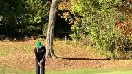 Highland's Elizabeth Coleman putts at the Tanglewood district