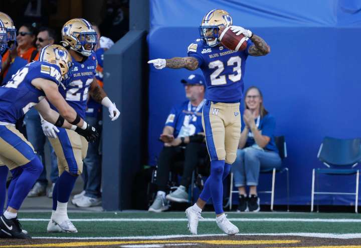Bombers’ Vaval named Most Outstanding Rookie, Special Teams Player finalist