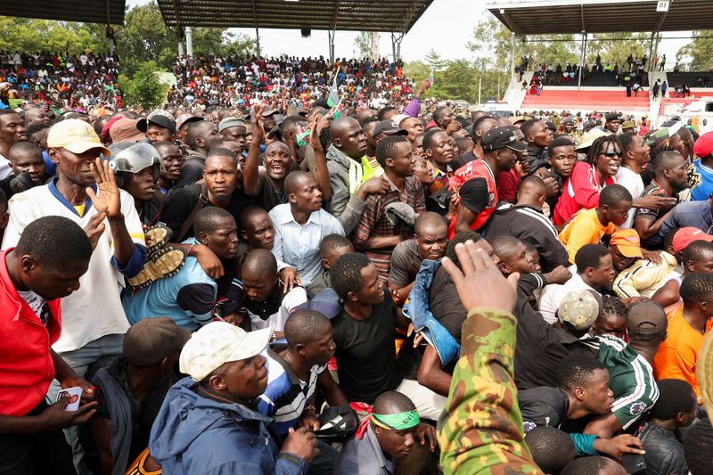 Hundreds of mourners injured at Odinga memorial in Kenya, local media reports