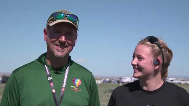 Albuquerque Balloon Fiesta brings together father and daughter