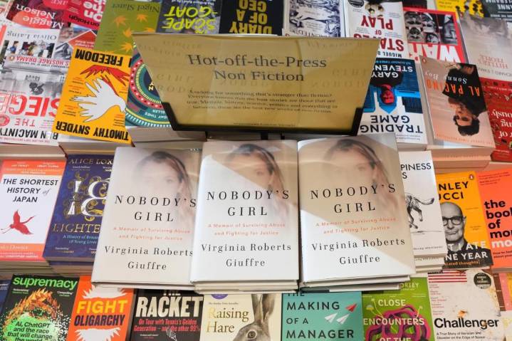 Giuffre memoir drops clues about Epstein's clients, but gives few names