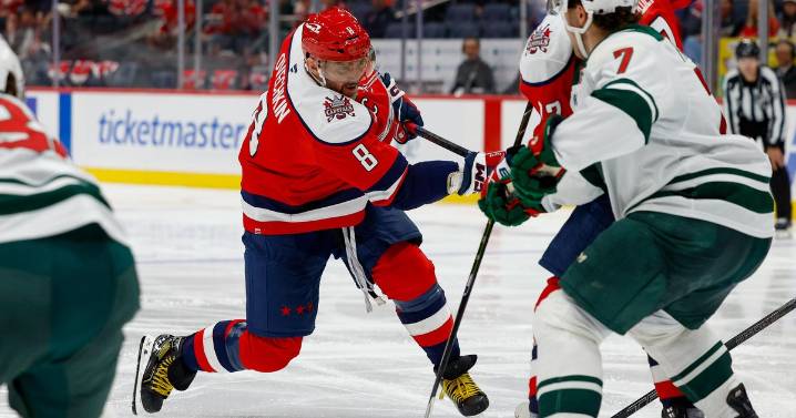 Minnesota Wild topped by Washington Capitals 5-1;Ovechkin scores 898th goal