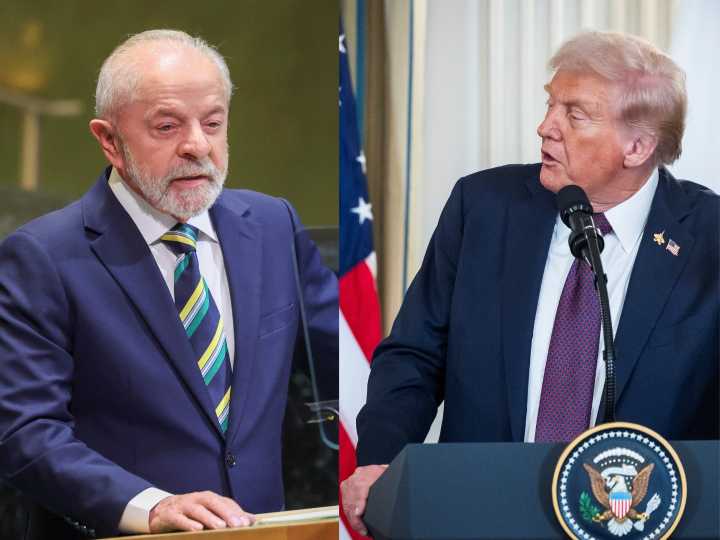 Lula habló con Trump por teléfono y le pidió retirar los aranceles a los productos brasileños
