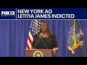 New York AG Letitia James indicted for mortgage fraud