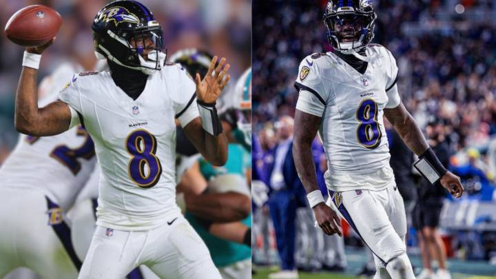 NFL 2025: Lamar Jackson brilla con 4 TD en su regreso con los Ravens; aplastaron a los Dolphins