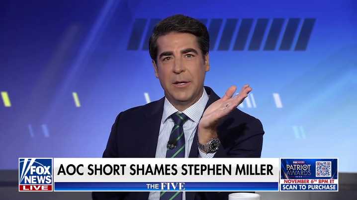 Hey Jesse Watters, I Don't Think AOC Is The One Who Wants To Sleep With Stephen Miller