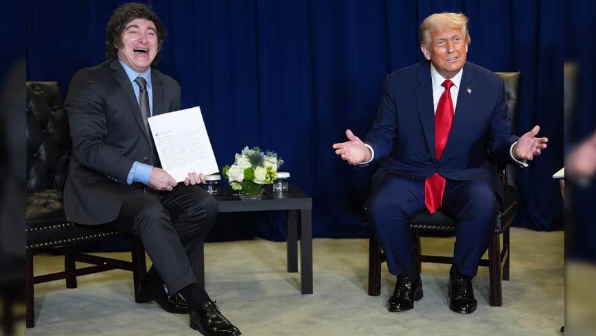 Milei habló de la frase de Trump: “Si volvemos al populismo, EE.UU. dejará de apoyar a nuestro país”
