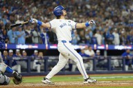 Barger’s career season continues with pinch-hit grand slam in Game 1 of World Series