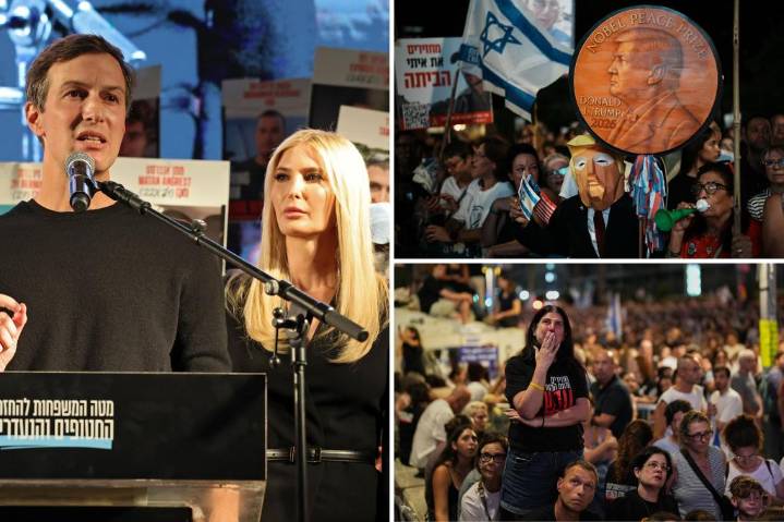 Jared Kushner, Ivanka Trump address massive crowds in Tel Aviv to celebrate peace deal: 'God