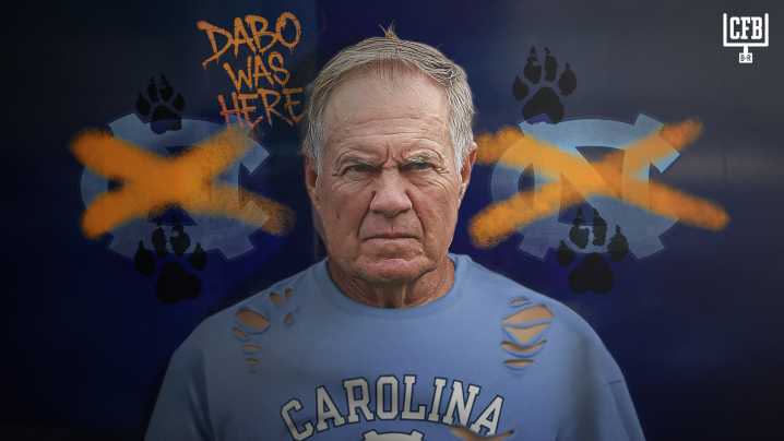 Bill Belichick blasted by fans as Clemson crushes UNC in 28