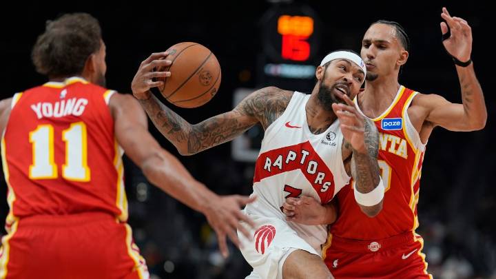 Raptors set team scoring record for season opener, roll past Hawks