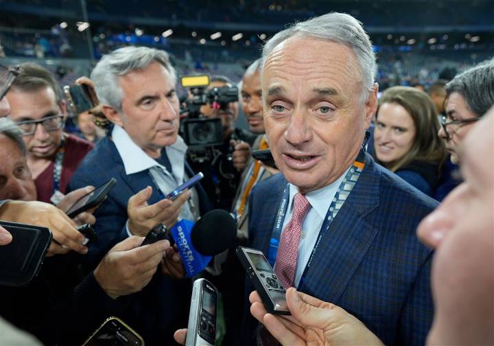 Rob Manfred increasingly confident major leaguers will play in 2028 LA Olympics