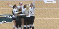 Michigan State volleyball outlasts Maryland in five sets